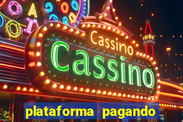 plataforma pagando no cadastro bet